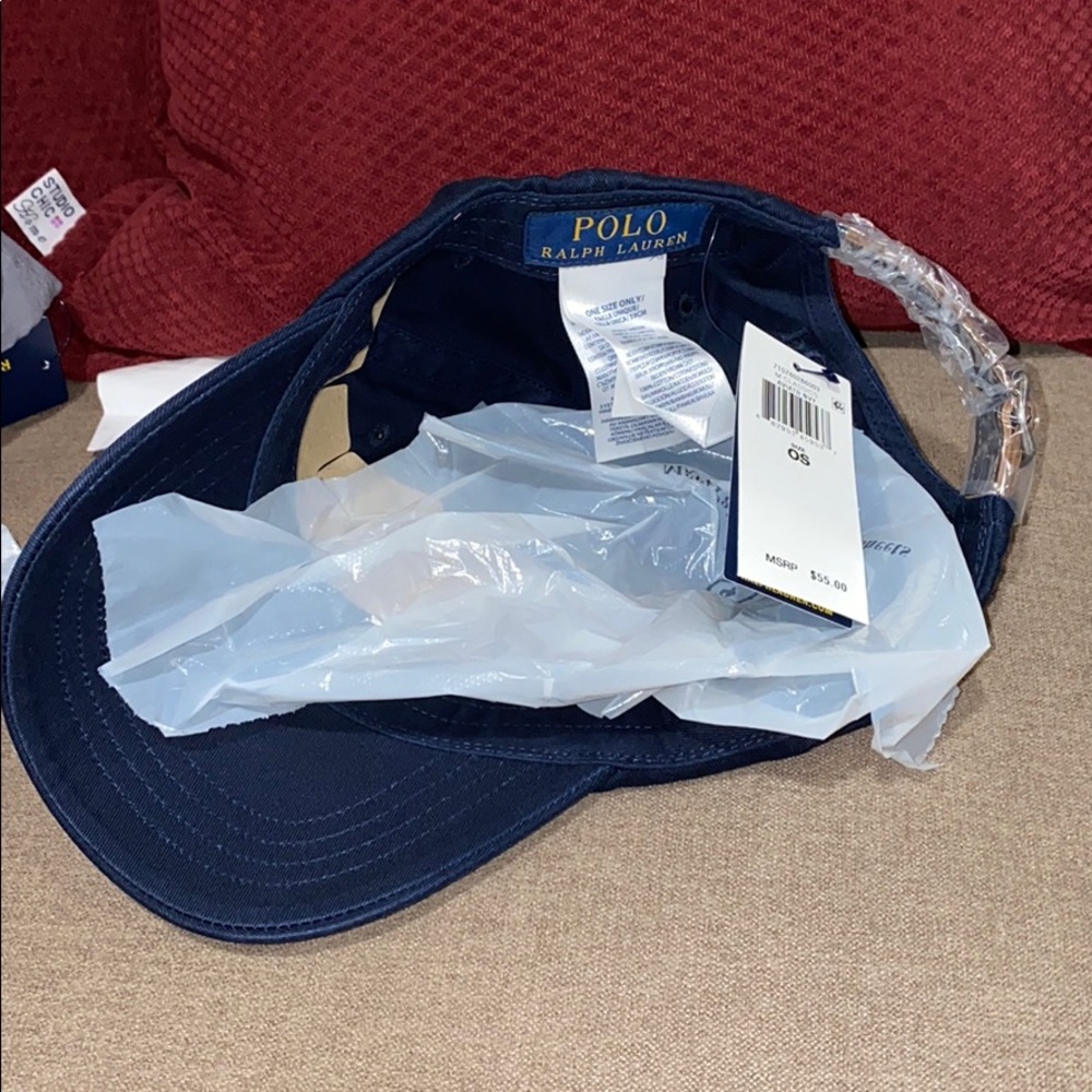 MENS POLO RL BIG PONY CHINO HAT - Picture 2 of 9